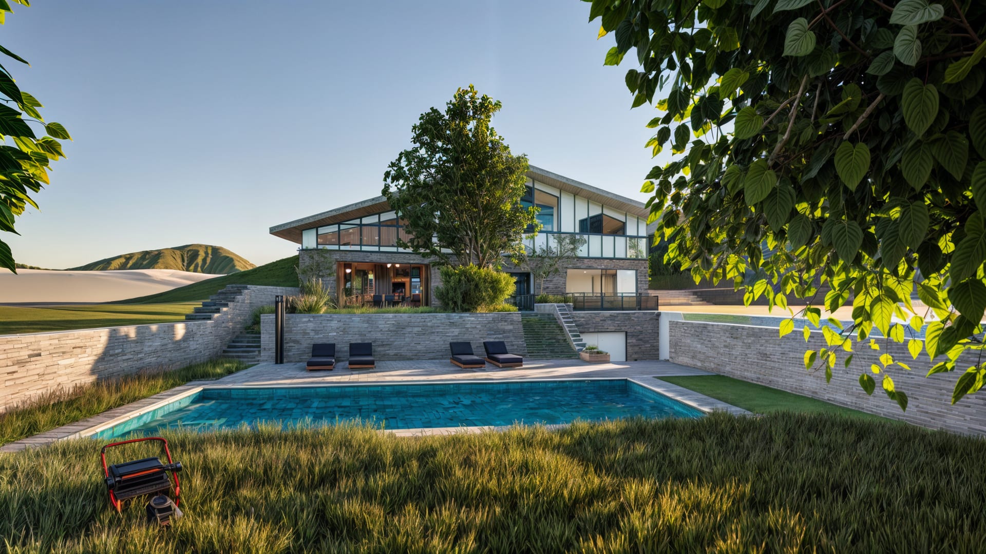 Biarritz — L'habitat face à l'Atlantique