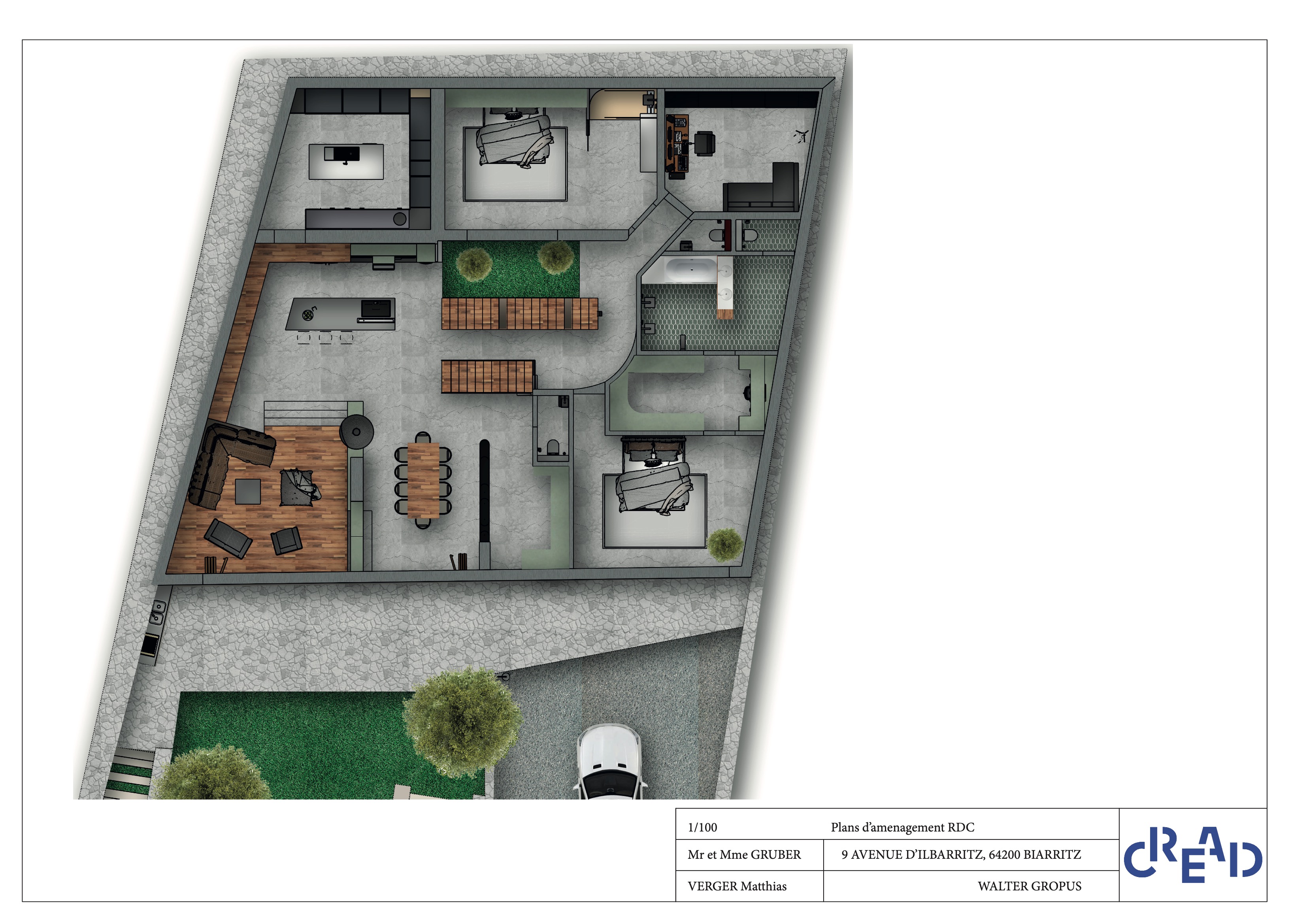 plan colorimétrique